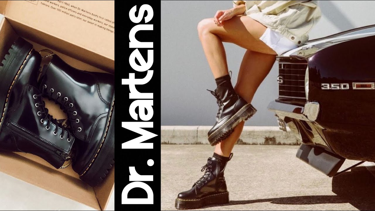 DR MARTENS Jadon Boot Smooth Leather Platforms