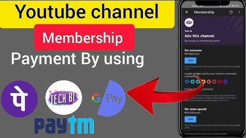 how to buy membership on youtube with google pay / phonepe | membership payment problem