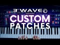 Groove synthesis 3rd wave custom patches  sound demo no talking