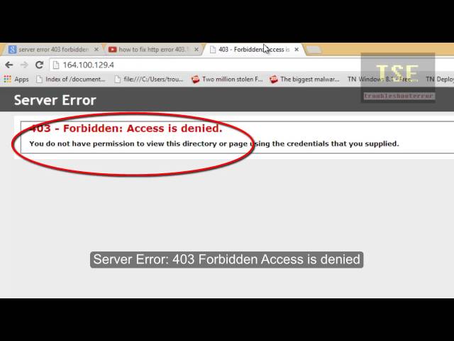 Resolve '403 - Forbidden: Access is denied' while accessing Num