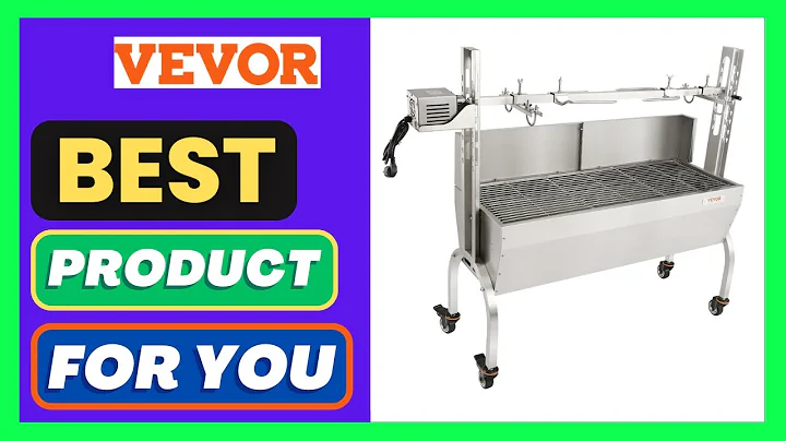 VEVOR Roaster Spit Rotisserie BBQ Grill Pig