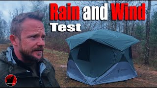 High Winds & Heavy Rain Test Night  Gazelle T3X Tent  Ultimate Storm & Wind Test