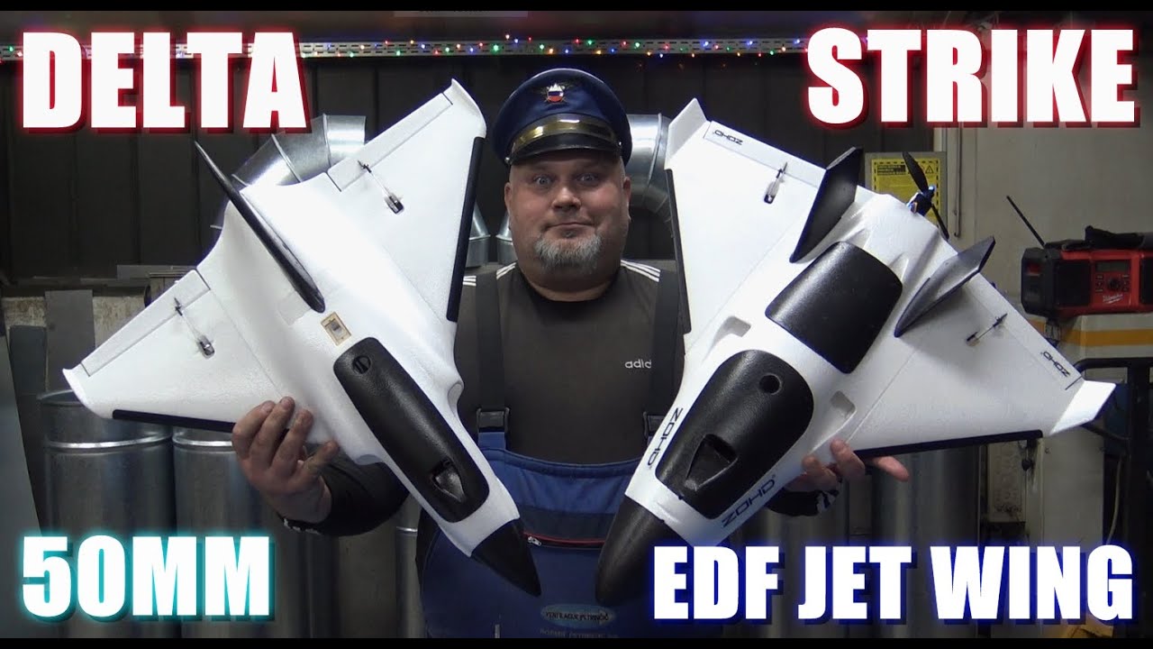 ZOHD Delta Strike 50mm EDF Jet Flying Wing 600mm Wingspan EPP FPV