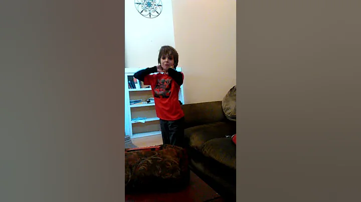 Birthday boy dancing! - -alisha allred
