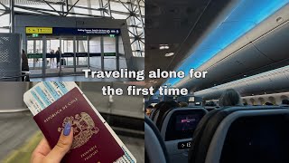 Viajando sola por primera vez