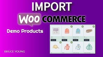How to import WooCommerce Demo products