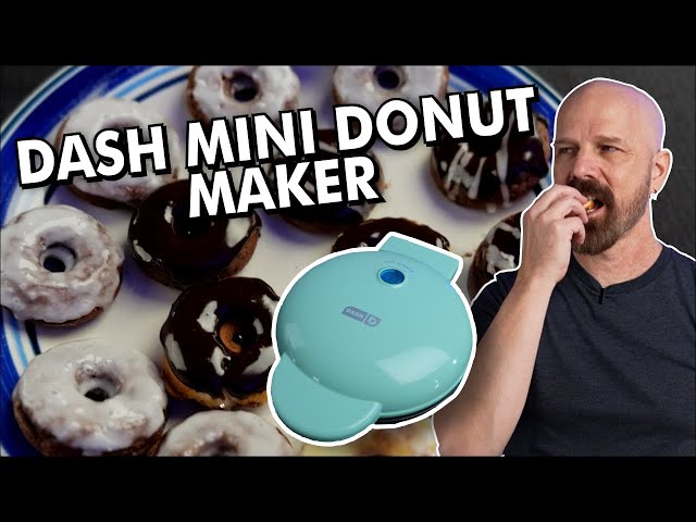 Testing the Dash Mini DONUT Maker! 