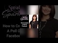 Paparazzi Training: How to Create A Poll on Facebook