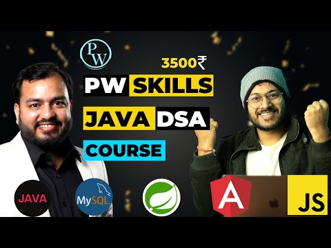 PW Skills Java with DSA and system design | Full Stack Development