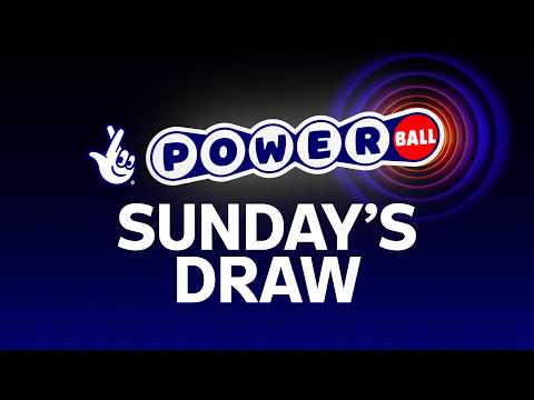 The National Lottery Powerball draw results from Sunday 20 September 2026
