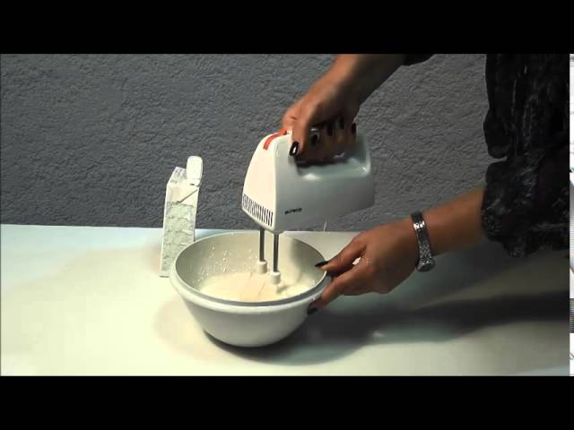 Hand mixer by Gorenje MGA – whipping cream/glass bowl 