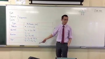 Introduction to Arithmetic Progressions (2 of 2: Recursive Definition & Test)