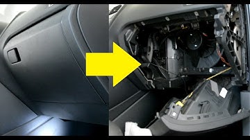 Glovebox Removal  VW polo 6r
