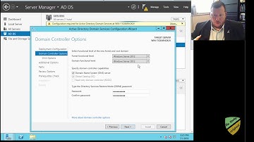 Promote server to domain controller