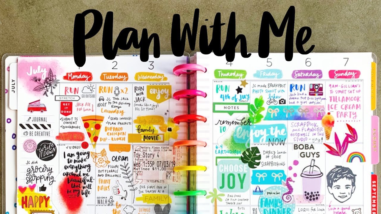 Plan With Me  Happy Planner 