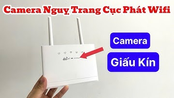 Camera Ngụy Trang Cục Phát Wifi Di Động 4G R311 PRO, Vừa Có Camera Quay 24/24 Vừa Có Mạng Wifi Dùng
