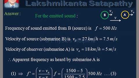 vDo QA Wave Motion-6/ Doppler Effect