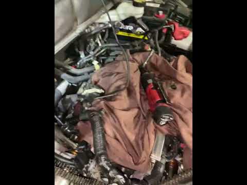 2016 Lincoln MKX 3.7 water pump replacement - YouTube