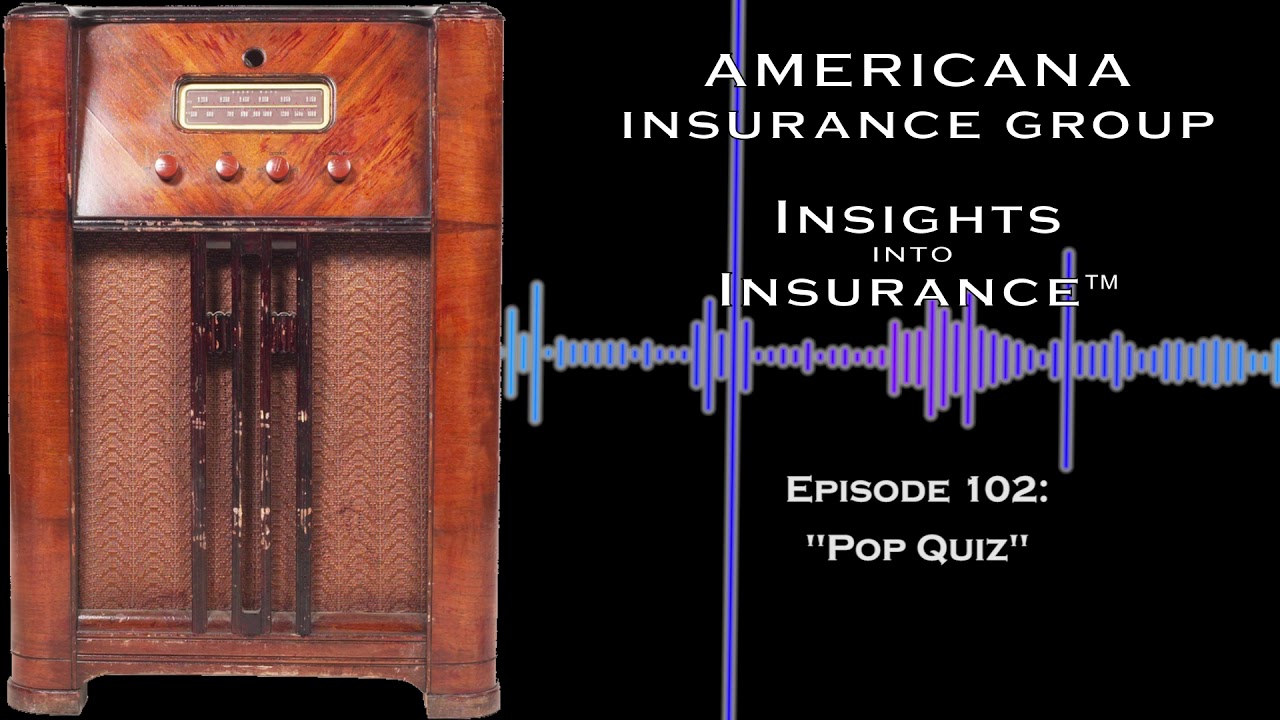 INSIGHTS INTO INSURANCE Pop Quiz YouTube