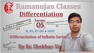 Differentiation of Infinite Series ∣ Differentiation IIT-JEE ∣ Maths IIT-JEE ∣ Differentiation 12