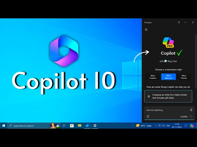 Windows Copilot on Windows 10 — Download It's Available Now! class=
