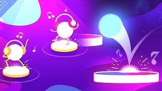 Beat Jumper: EDM up! - iOS/Android Gameplay Video screenshot 2