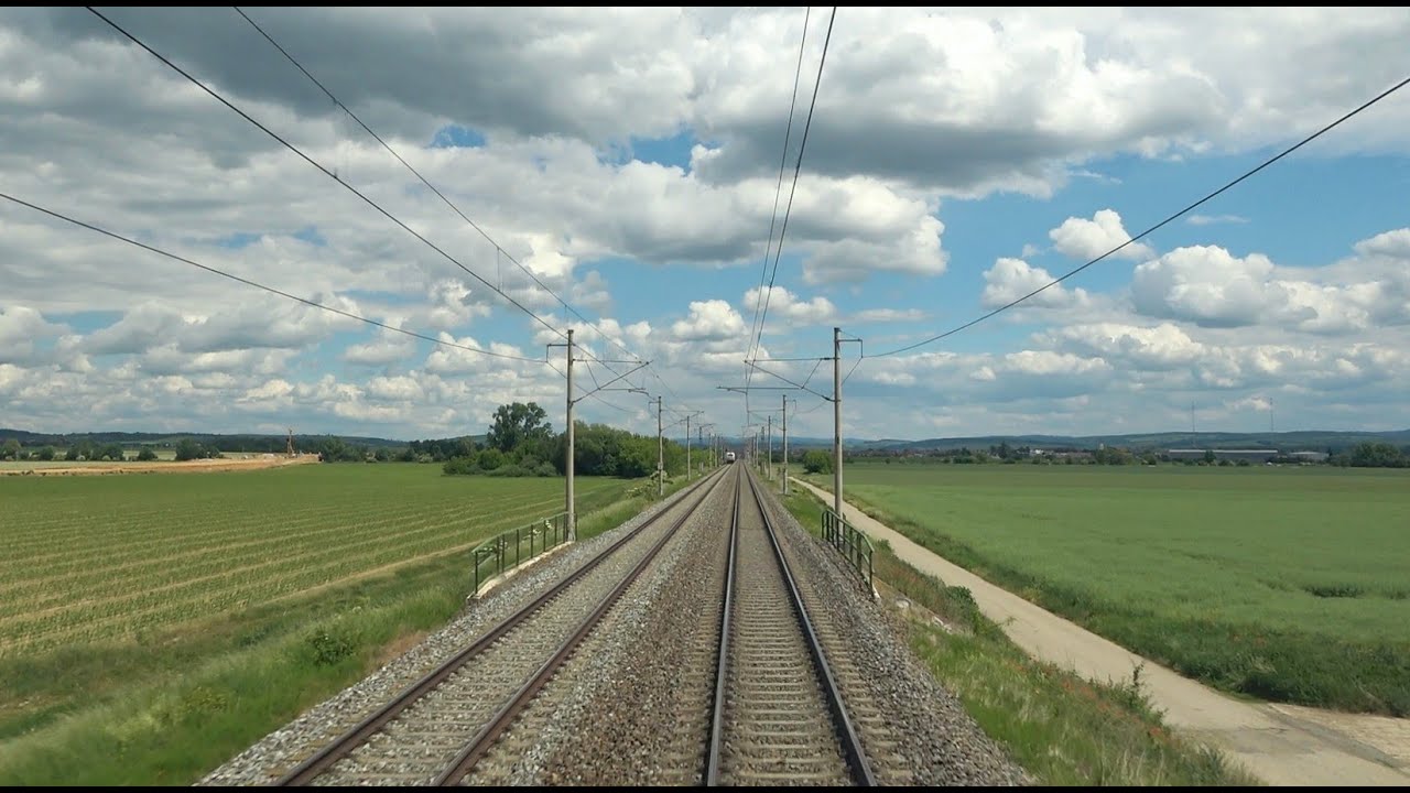 Vlakem z Břeclavi do Chałupek (Time Lapse)