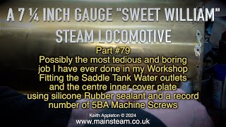 Thumbnail for A 7 ¼ INCH GAUGE "SWEET WILLIAM" LOCOMOTIVE - PART #79