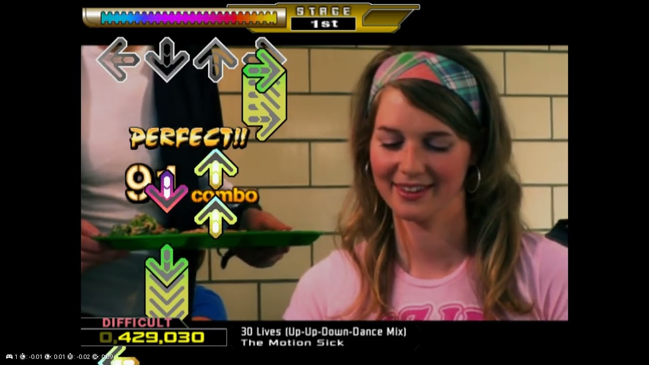 Dance Dance Revolution X - Gameplay (PCSX2) (2.0)