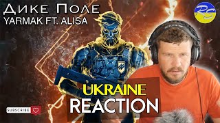 #REACTION #ukraine YARMAK FT. ALISA - ДИКЕ ПОЛЕ(ANIMATION CLIP) /Аналіз/Реакція