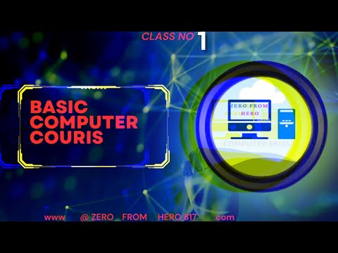 basic se advance computer course class 1 - YouTube