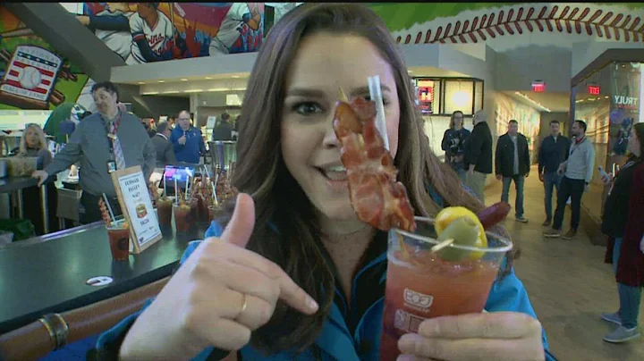 Alicia Lewis samples the 'Taste of Target Field'