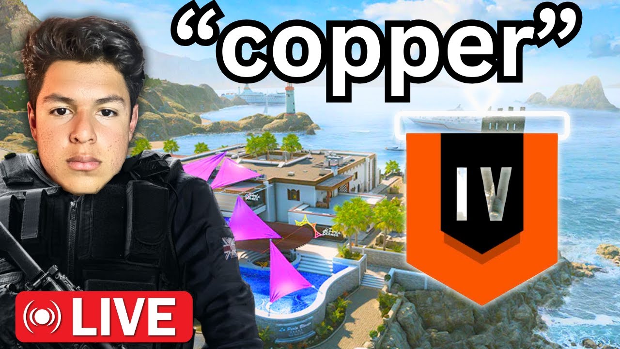 LIVE - Road to Copper ( Rainbow Six Siege ) - YouTube