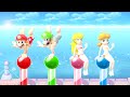 Super Mario Party MiniGames - Mario Vs Luigi Vs Daisy Vs Peach (Master Difficulty)
