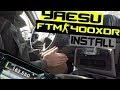 YAESU FTM 400XDR INSTALL - 2019 HOW TO INSTALL IN A CAR OR TRUCK APRS