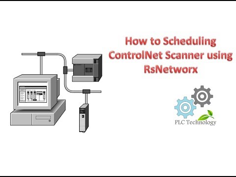 How to Scheduling ControlNet Scanner | RsNetworx #myPLCTechnology