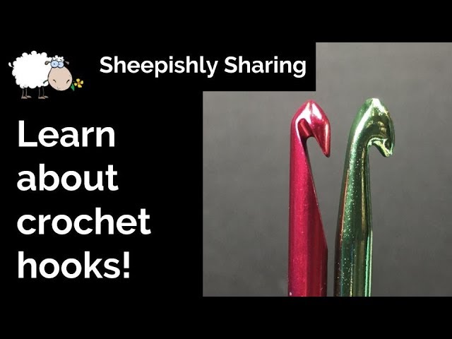 The Difference Between Crochet Hooks: Inline vs. Tapered 🧶 #crochet  #crochettutorial #crochethooks 