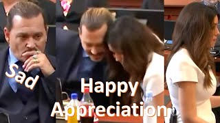 Johnny Depp and Team Appreciates Camille Vasquez | Johnny feels sad or Happy ? | Final Day 24 27 may