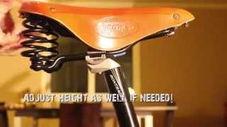 brooks saddle installation