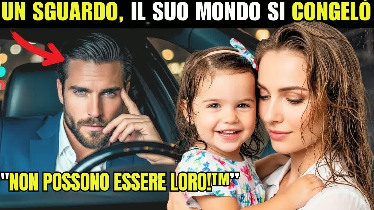IL MILIARDARIO FERMÒ L’AUTO SCIOCCATO — QUANDO VIDE L’EX MOGLIE SOTTO LA PIOGGIA CON LA LORO FIG