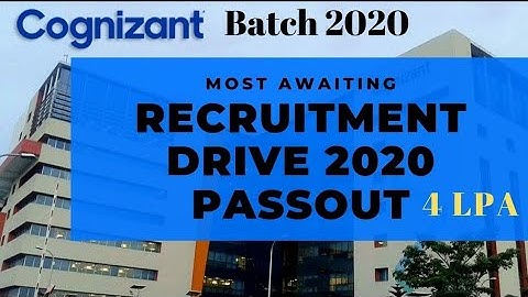 Cognizant Hiring Freshers As Programmer Analyst |CTC - 4LPA | B.E, BTECH ELIGIBLE APPLY NOW