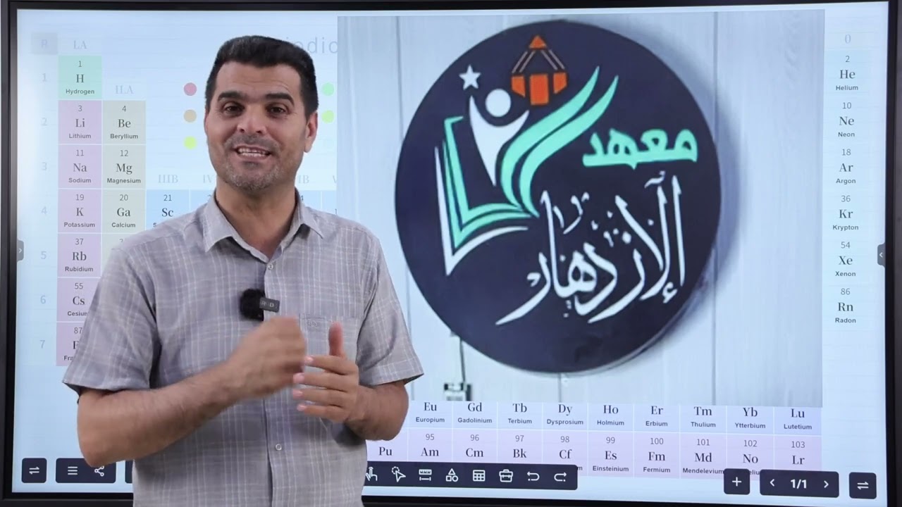 المراجعة المركزة للأستاذ محمد الاسعدي مدرس مادة الكيمياء