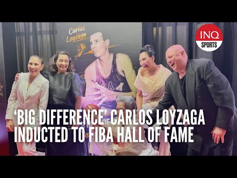 ‘Big Difference’ Carlos Loyzaga inducted to Fiba Hall of Fame