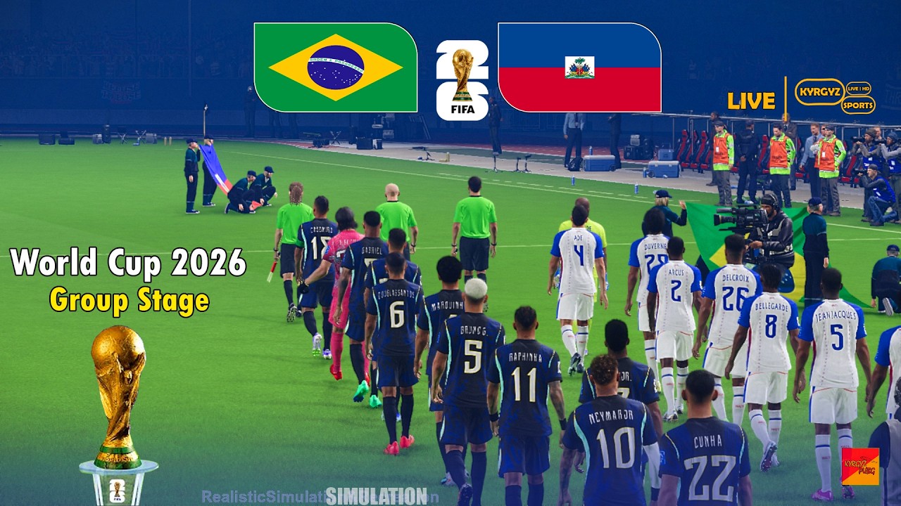 BRASIL vs HAITÍ | Copa Mundial de la FIFA 2026 | Simulación completa del partido en PES 21