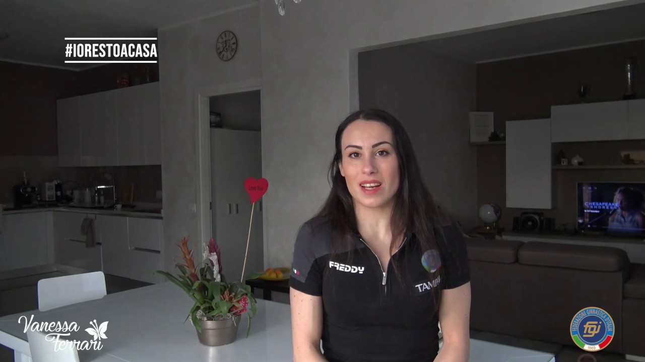 #IORESTOACASA - Alleniamoci con Vanessa Ferrari