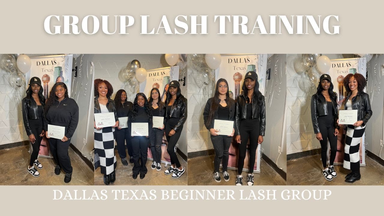 How to prepare for a Group Lash Training | Set up my lash room + Qs ...