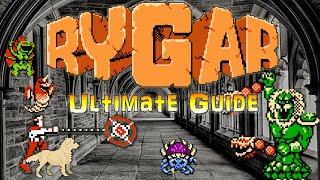 #Rygar #RygarNES Rygar NES - Ultimate Guide - 100% ALL Items, ALL Secrets, ALL Bosses