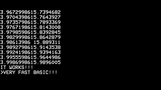 Acorn Computers BBC Micro Model A {BASIC test} (1981)