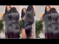 STRAIGHT 40 INCH BUSSDOWN 13X6 LACE FRONTAL WIG YUAN HAIR ALIEXPRESS WIG UNBOXING 180% DENSITY