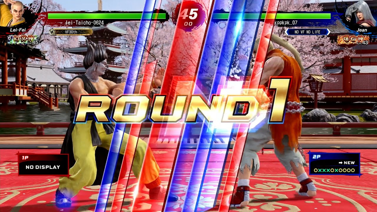 【VFes / VF5us 高段位戦】 幻冥神 雷飛 VS 爆焔神 ジャン紅條